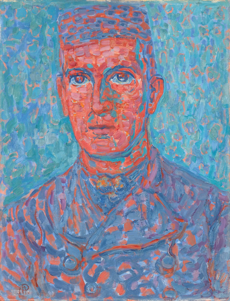 Zeeland Farmer，c.1908-1910年初 作者 彼得·蒙德里安