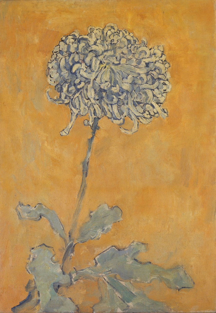 菊花 作者 彼得·蒙德里安