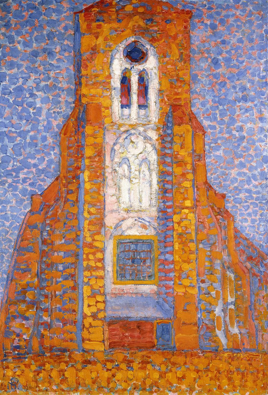 Eglise de Zoutelande教堂 作者 彼得·蒙德里安