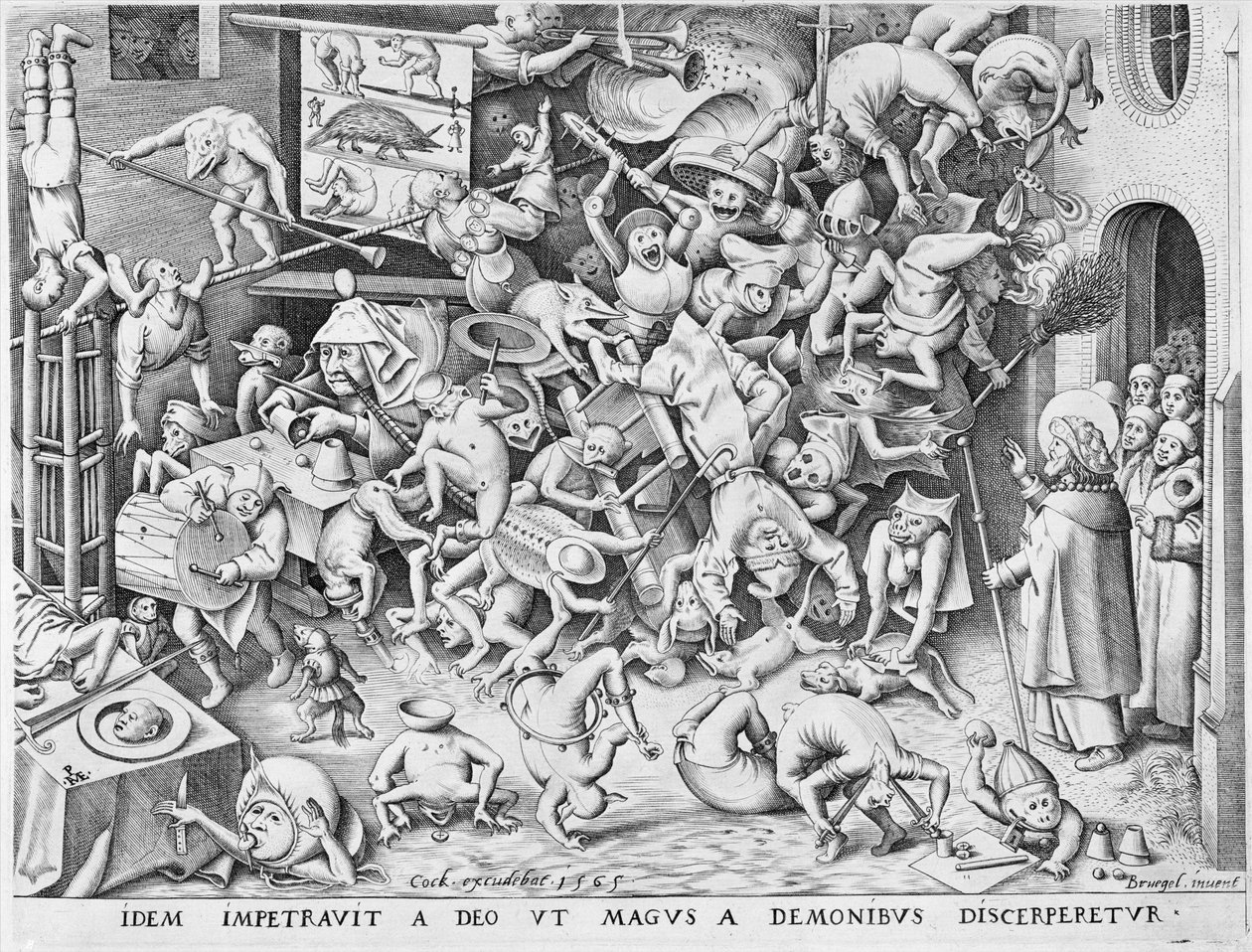 魔术师的堕落 作者 彼得·布鲁格（Pieter Bruegel）