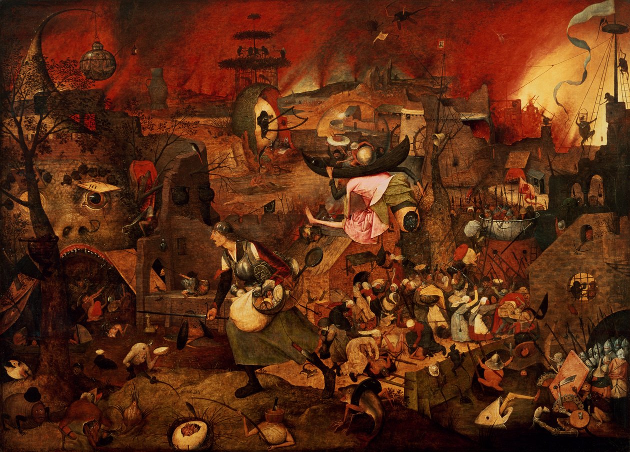 你的格瑞特（Mad Meg）1564 作者 彼得·布鲁格（Pieter Bruegel）