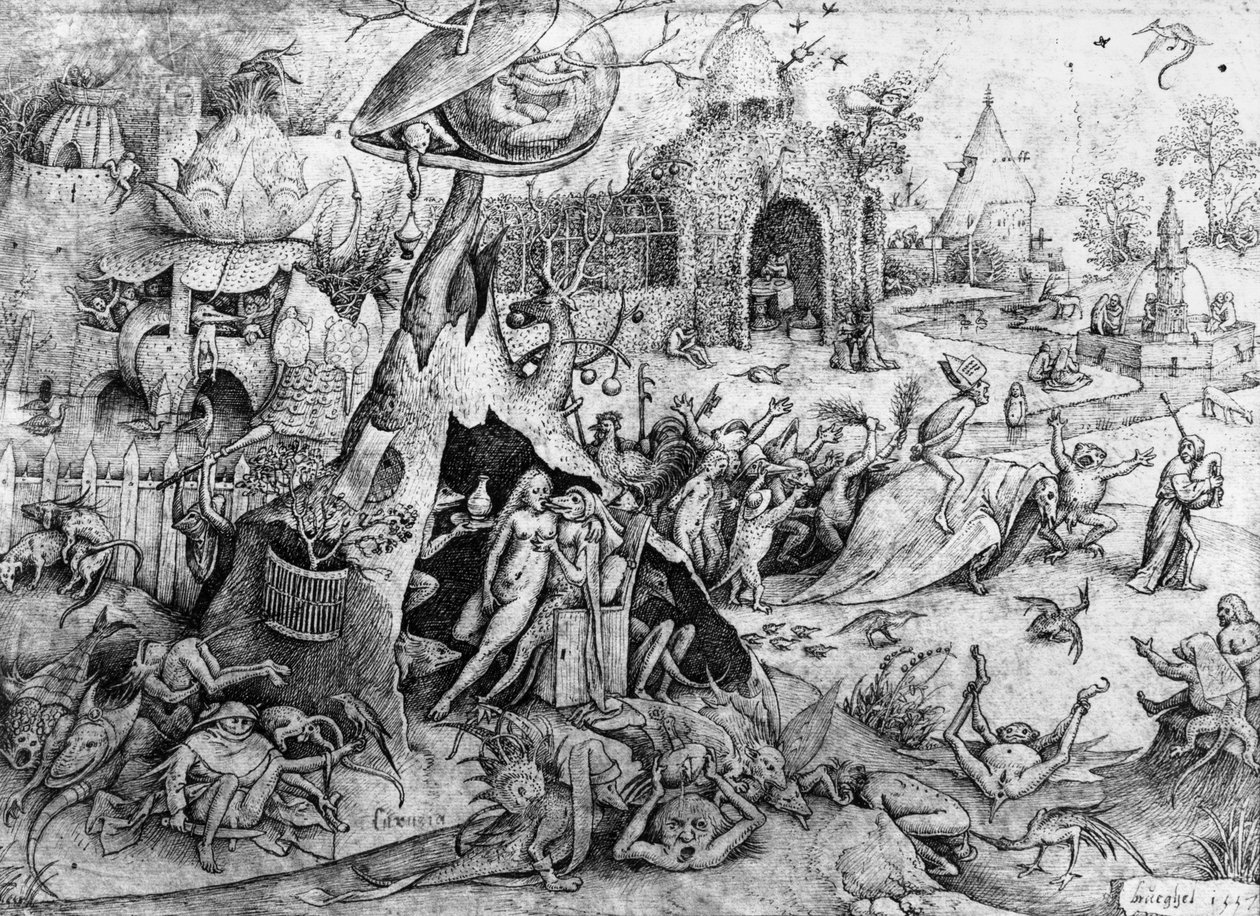 豪华，1557 作者 彼得·布鲁格（Pieter Bruegel）