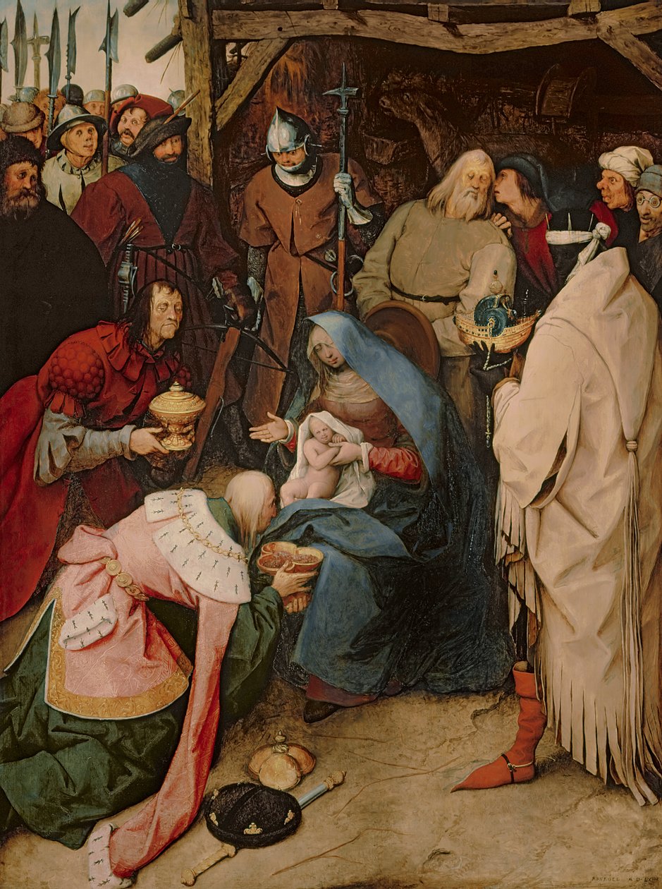 国王的崇拜，1564年 作者 彼得·布鲁格（Pieter Bruegel）