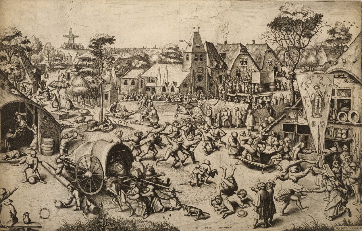 圣乔治日博览会 作者 彼得·布鲁格（Pieter Bruegel）