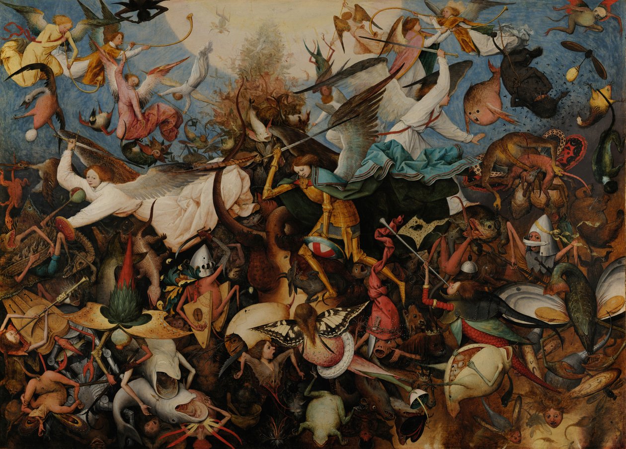 反叛天使的堕落 作者 彼得·布鲁格（Pieter Bruegel）