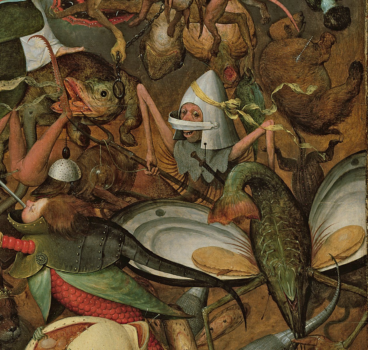 反叛天使的堕落，1562年（细节74037） 作者 彼得·布鲁格（Pieter Bruegel）