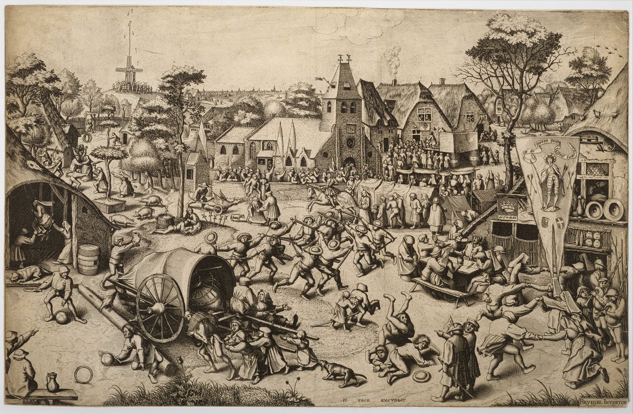 圣乔治日博览会 作者 彼得·布鲁格（Pieter Bruegel）