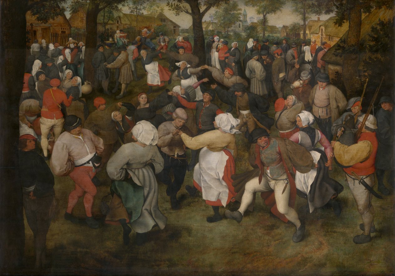 新娘的舞蹈 作者 彼得·布鲁格（Pieter Bruegel）