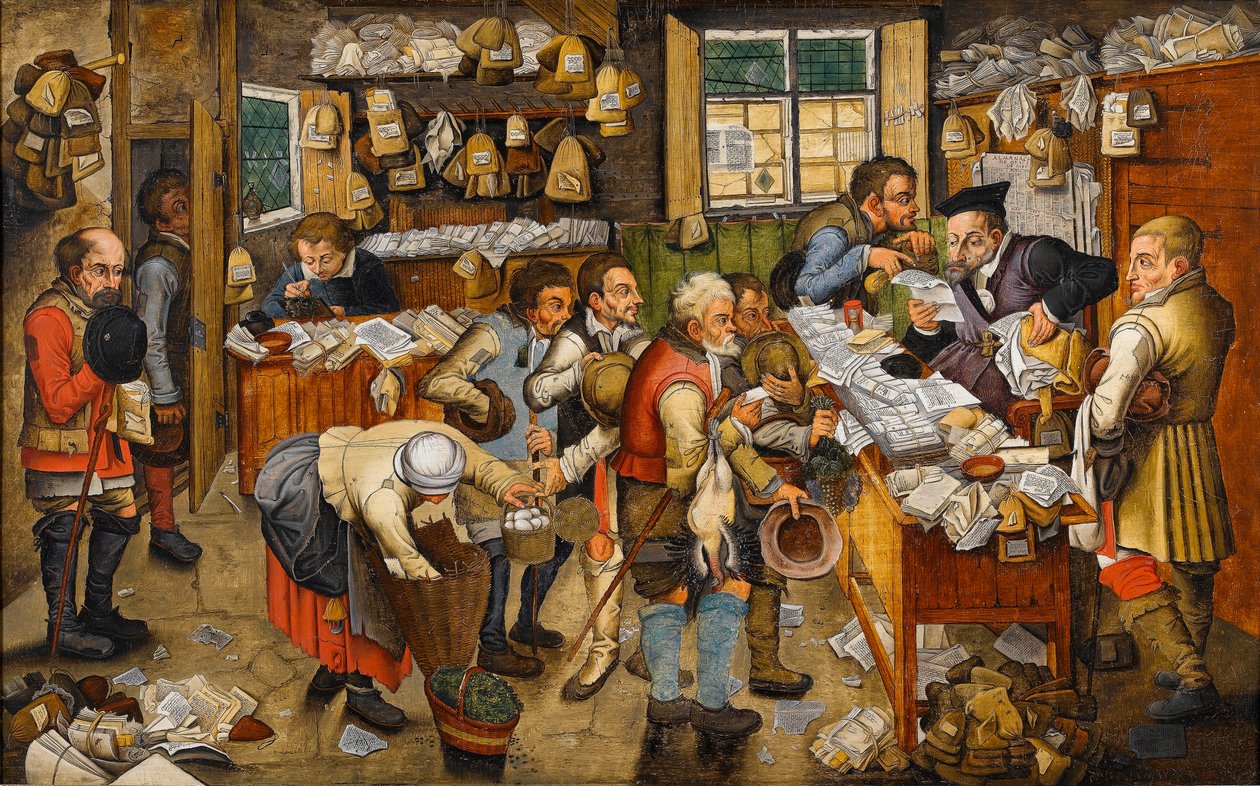 十分之一的支付 作者 彼得·布鲁格（Pieter Brueghel）