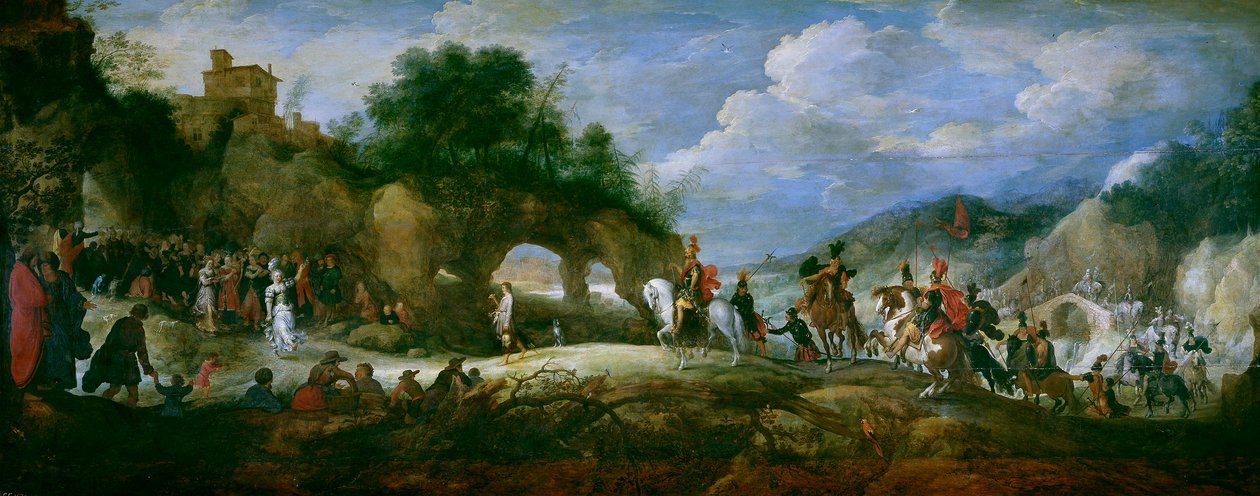 大卫胜过歌利亚的胜利 作者 彼得·布鲁格（Pieter Brueghel）