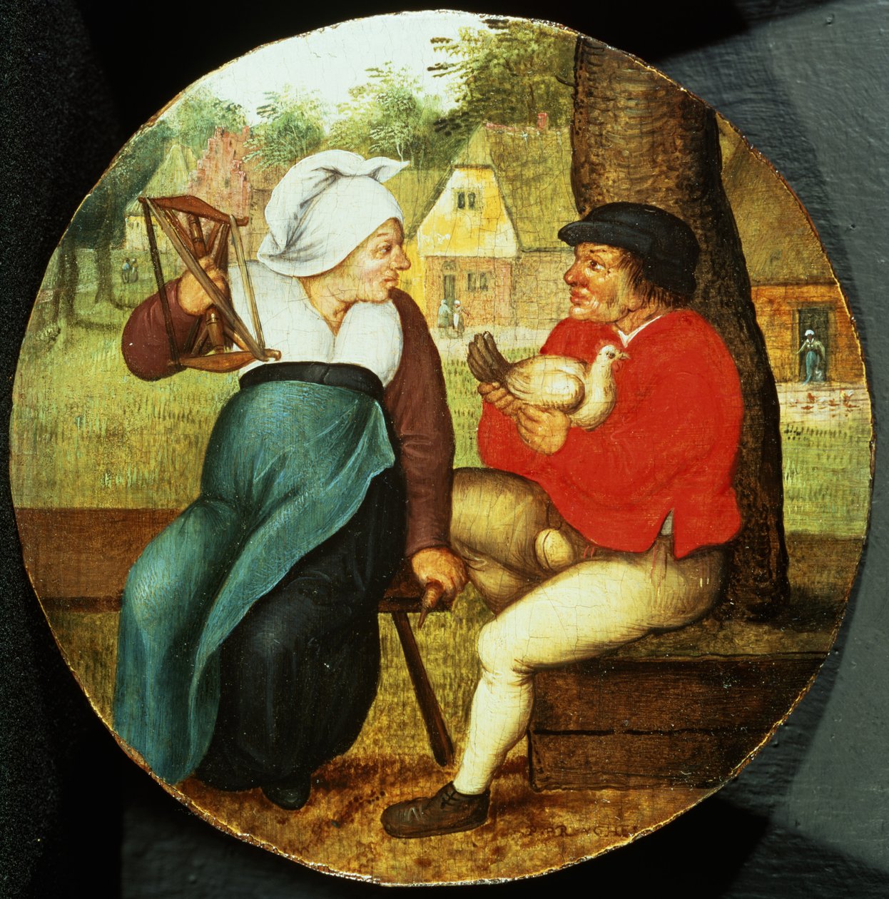 佛兰芒谚语（小组） 作者 彼得·布鲁格（Pieter Brueghel）