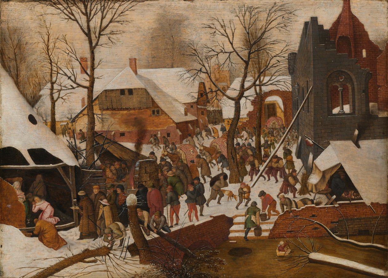 国王的崇拜 作者 彼得·布鲁格（Pieter Brueghel）