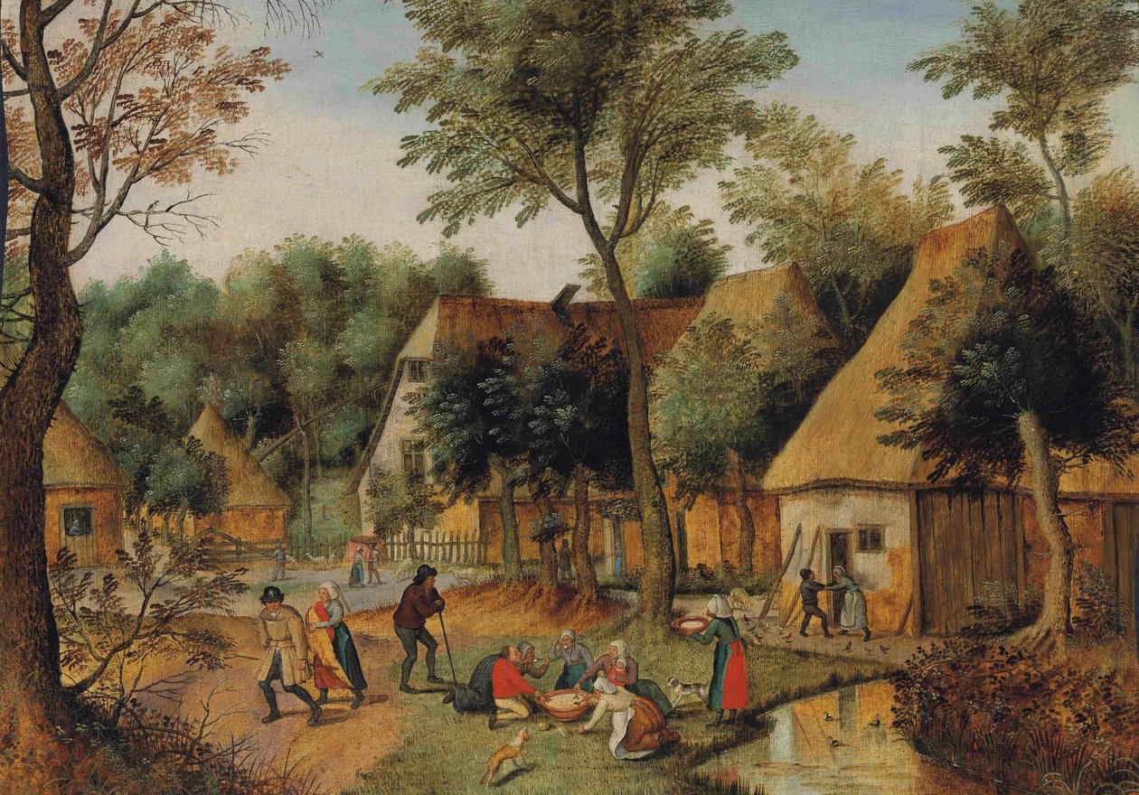 在该国的用餐时间 作者 彼得·布鲁格（Pieter Brueghel）