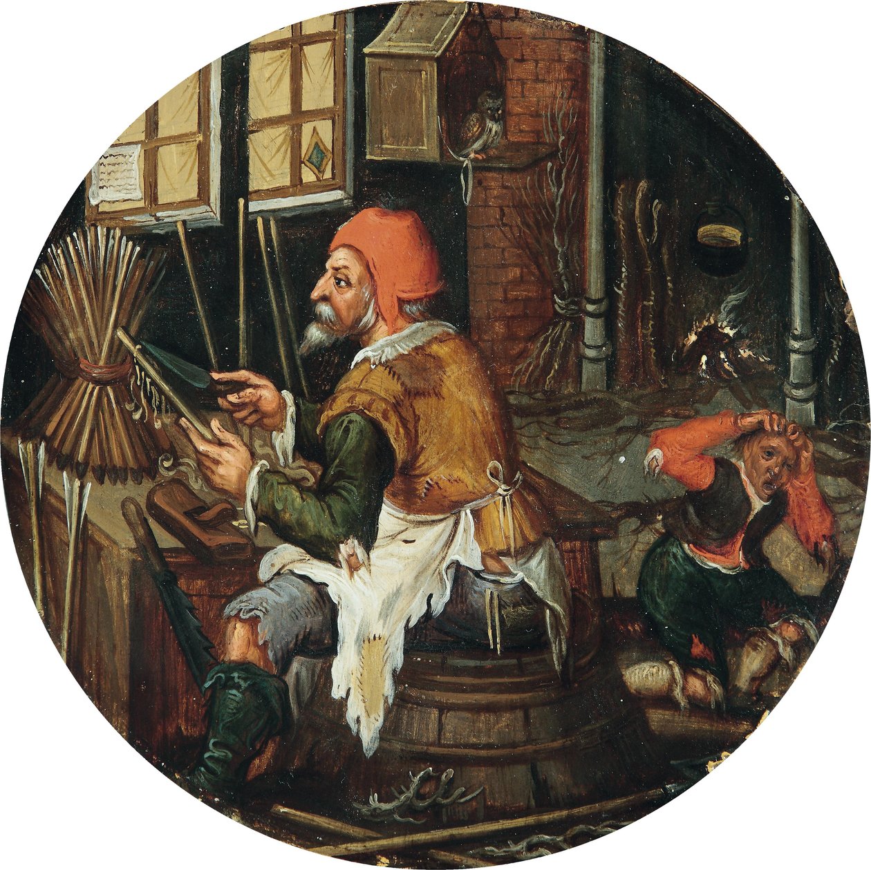 箭头Schnitzer的 作者 彼得·布鲁格（Pieter Brueghel）
