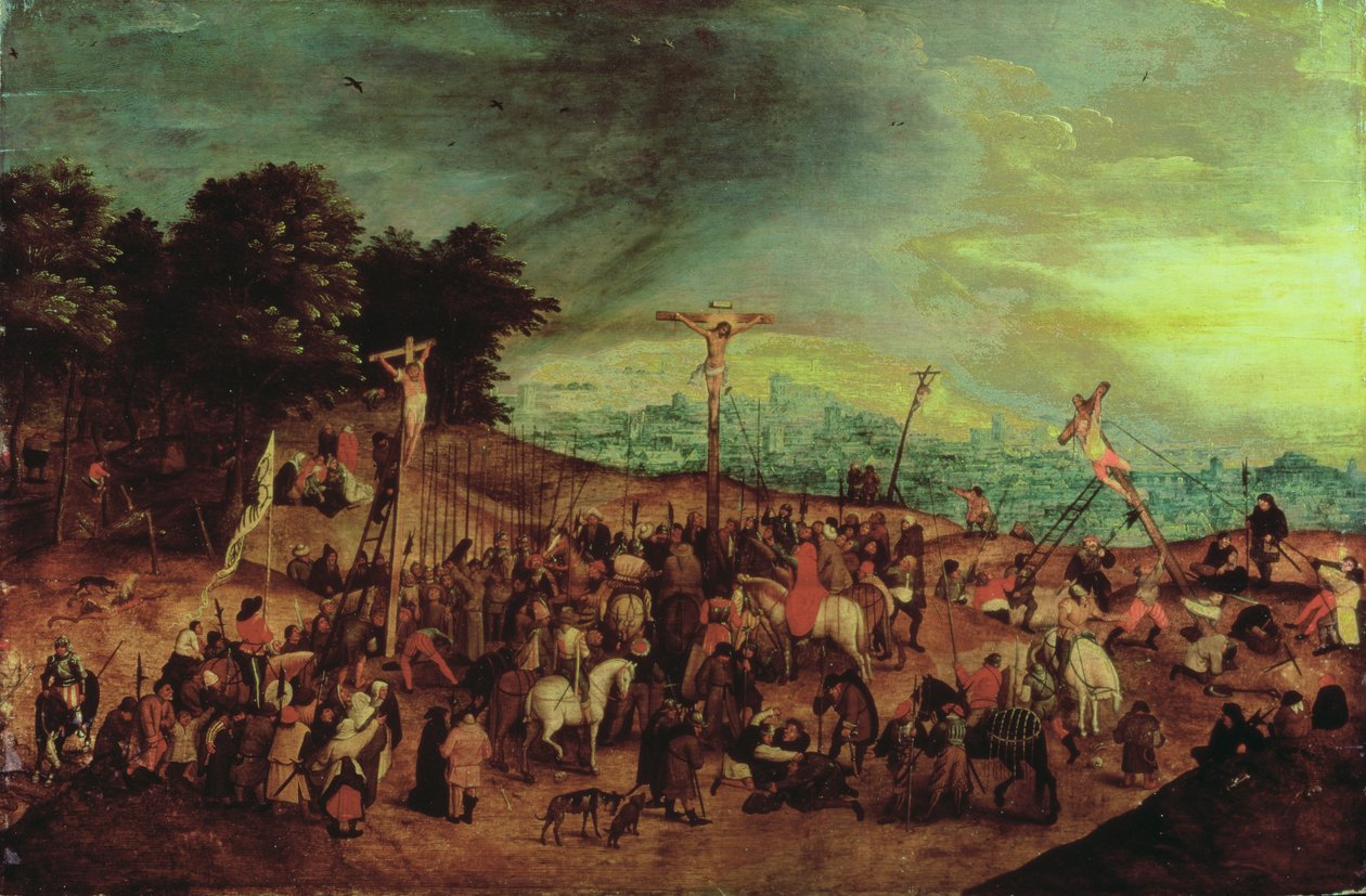 被钉十字架 作者 彼得·布鲁格（Pieter Brueghel）