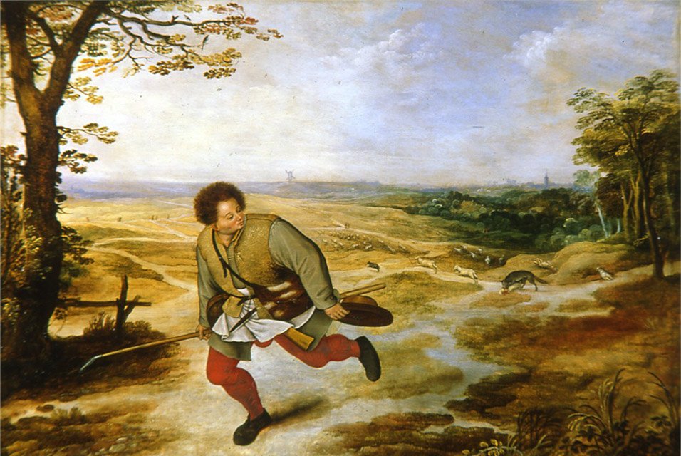 无信仰的牧羊人 作者 彼得·布鲁格（Pieter Brueghel）