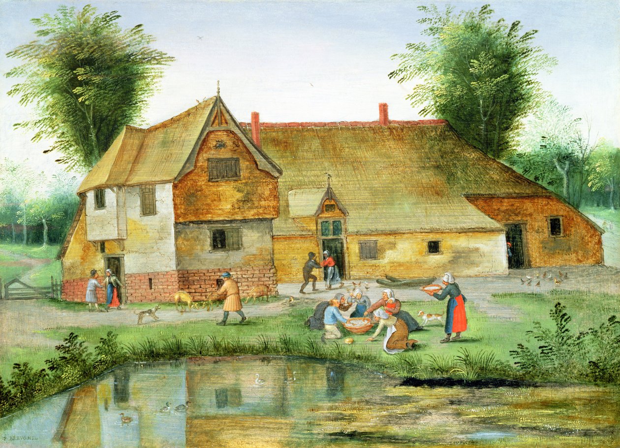 农民的膳食 作者 彼得·布鲁格（Pieter Brueghel）