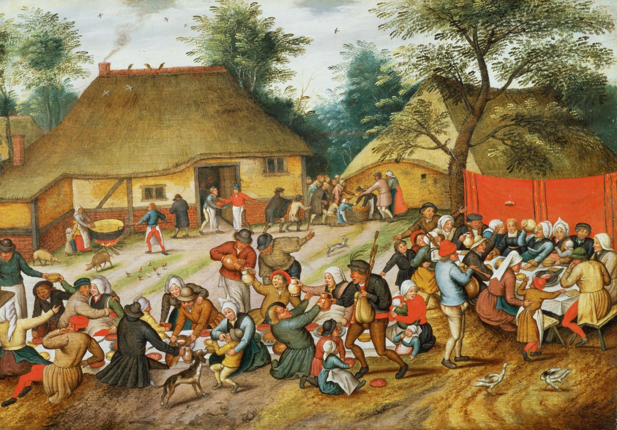 婚礼盛宴 作者 彼得·布鲁格（Pieter Brueghel）