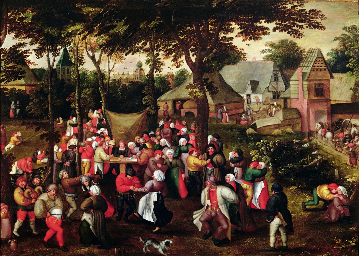婚礼盛宴 作者 彼得·布鲁格（Pieter Brueghel）
