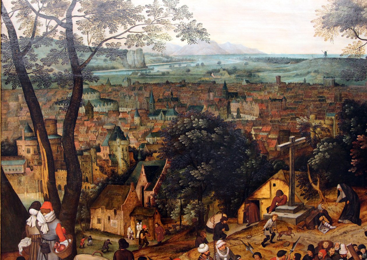 受难 作者 彼得·布鲁格（Pieter Brueghel）