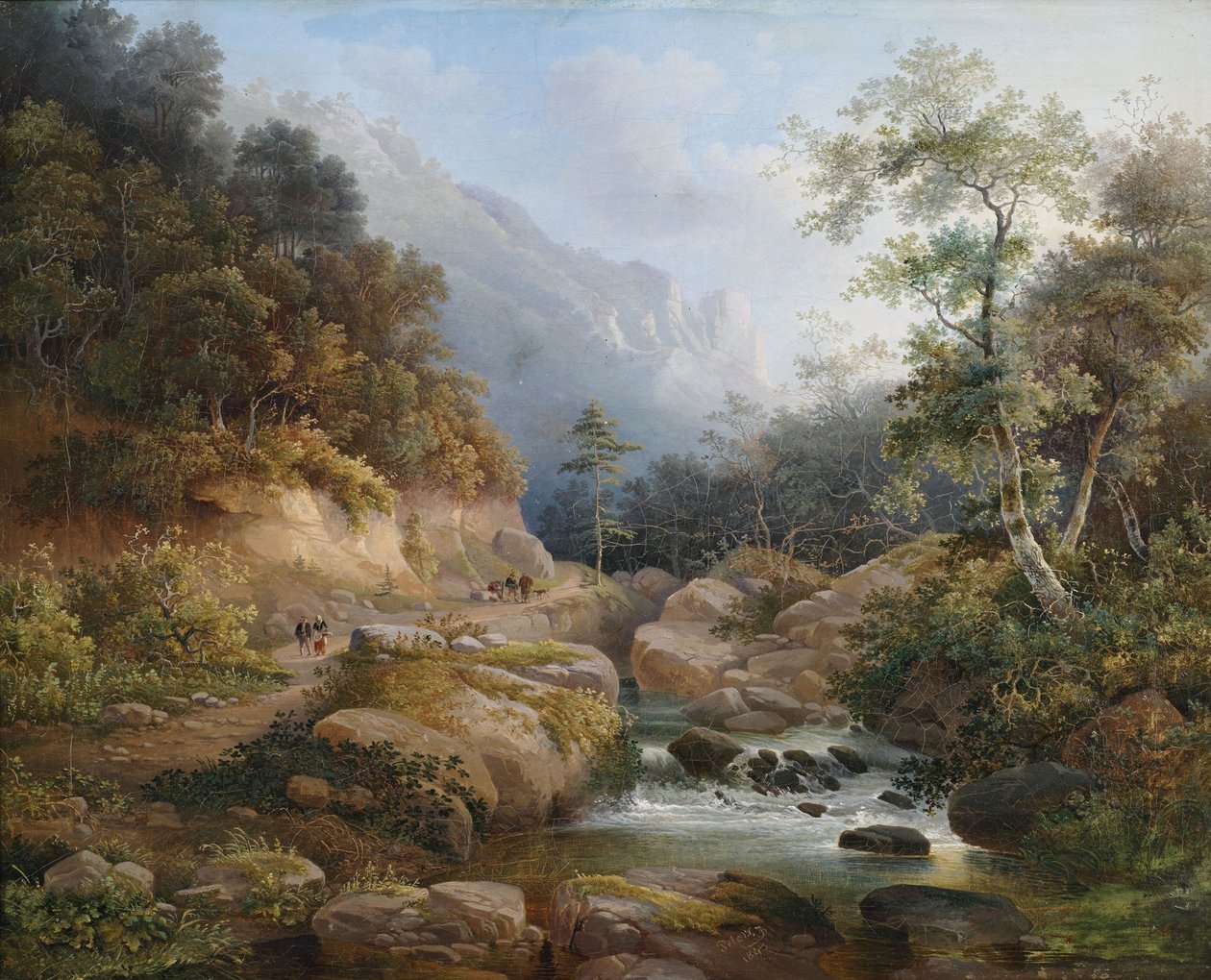 与图人员的山河风景 作者 彼得·弗朗西斯·彼得斯