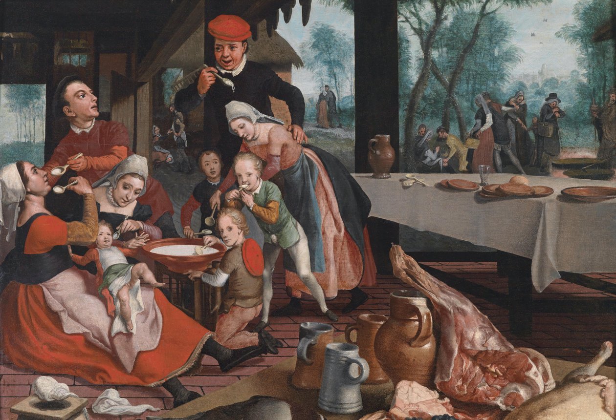 吃米饭布丁的家庭 作者 彼得·彼得斯（Pietersz）