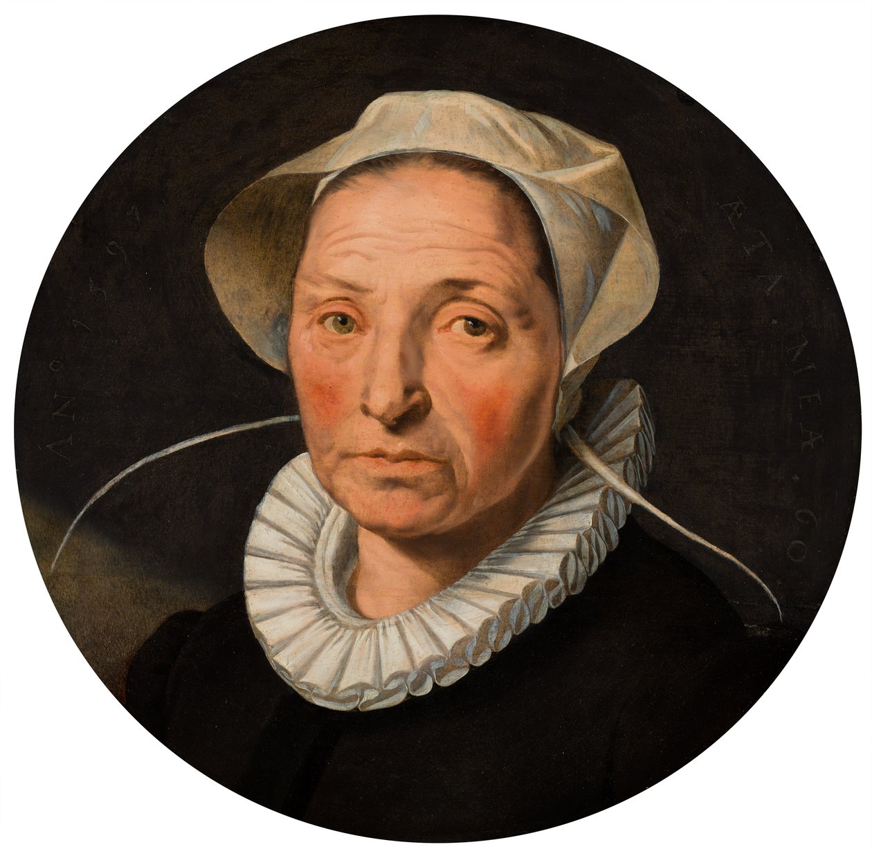 一个女人的肖像 作者 彼得·彼得斯（Pietersz）
