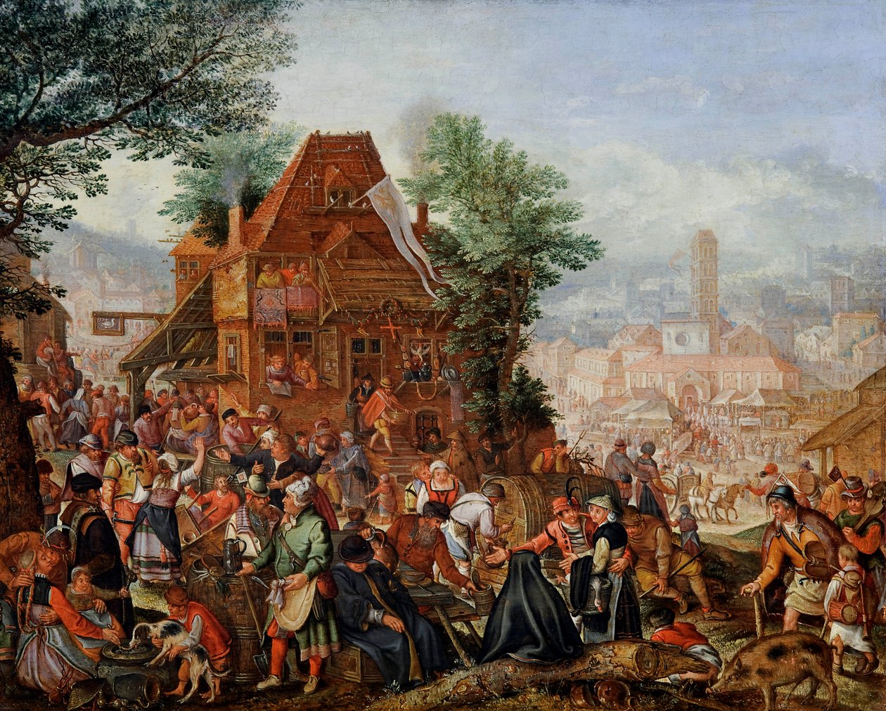 庆祝教会基金会周年纪念日 作者 彼得·史蒂文斯（Pieter Stevens）