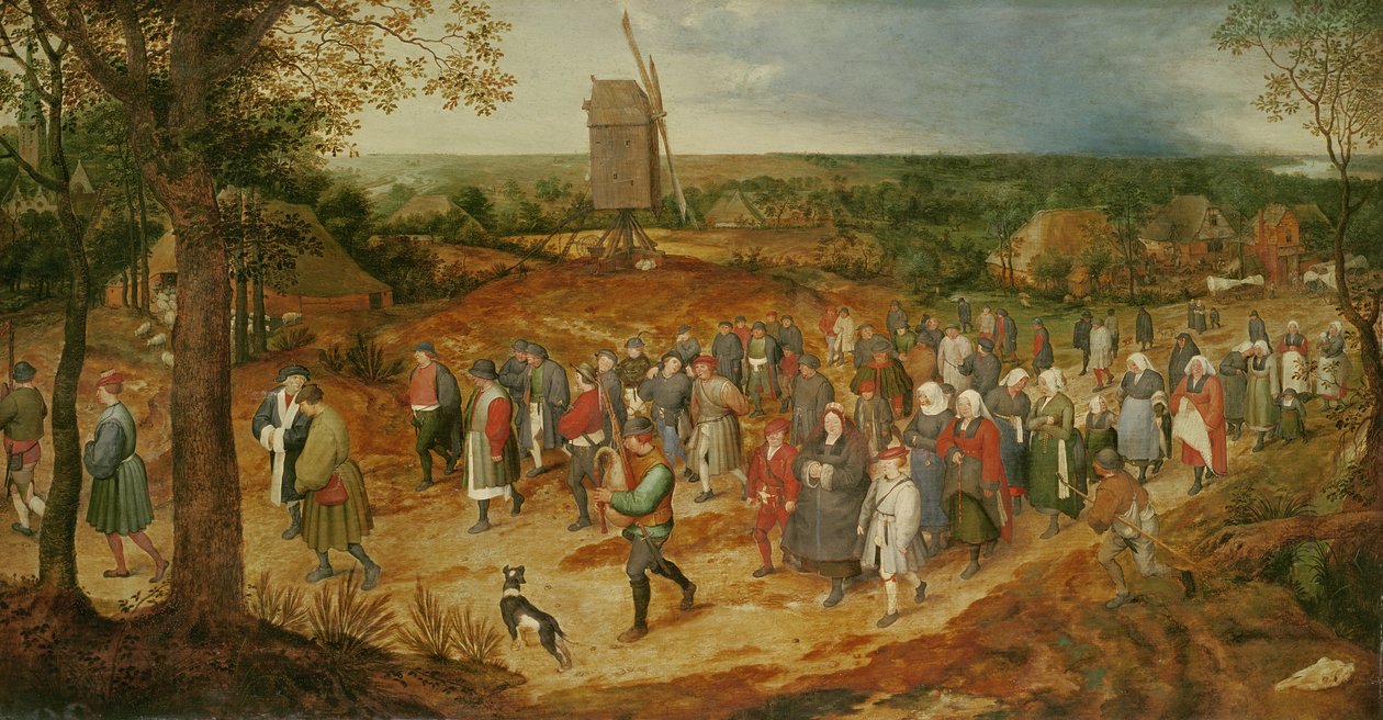 农民婚礼 作者 彼得·布鲁格（Pieter Bruegel）