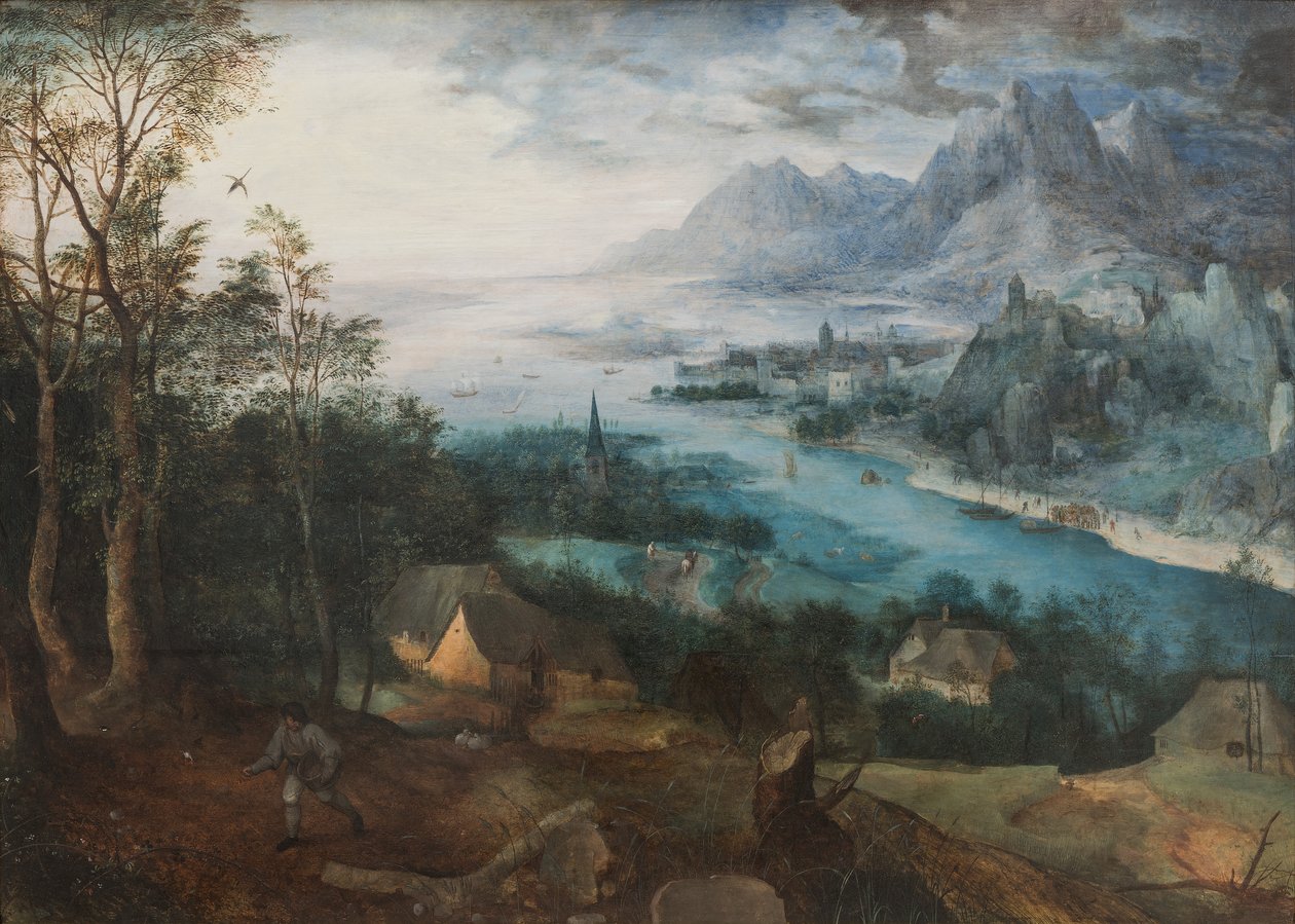 播种者的寓言，1557年 作者 彼得·布鲁格（Pieter Bruegel）