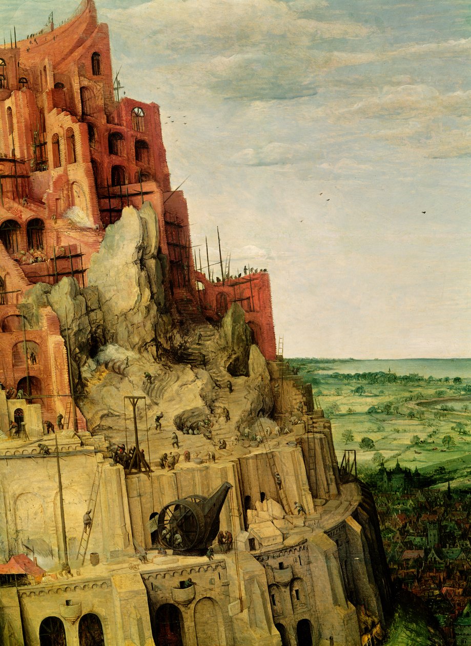 巴别塔（详情345） 作者 彼得·布鲁格（Pieter Bruegel）