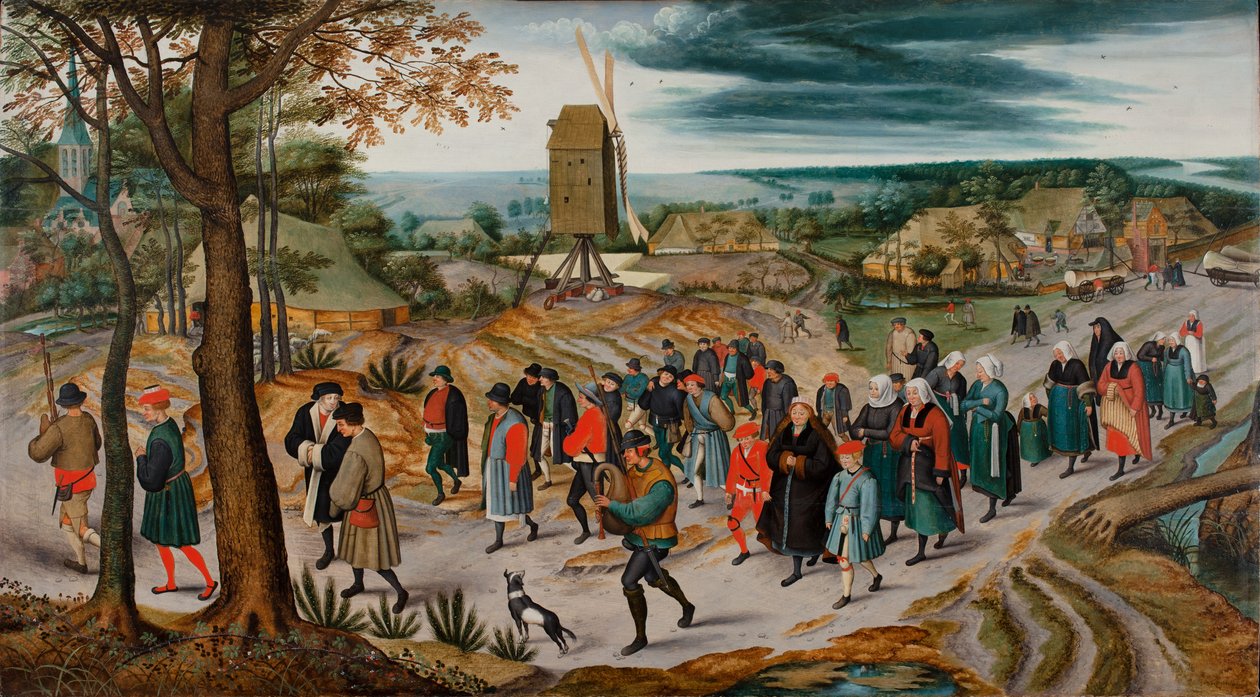 婚姻游行 作者 彼得·布鲁格（Pieter Brueghel）