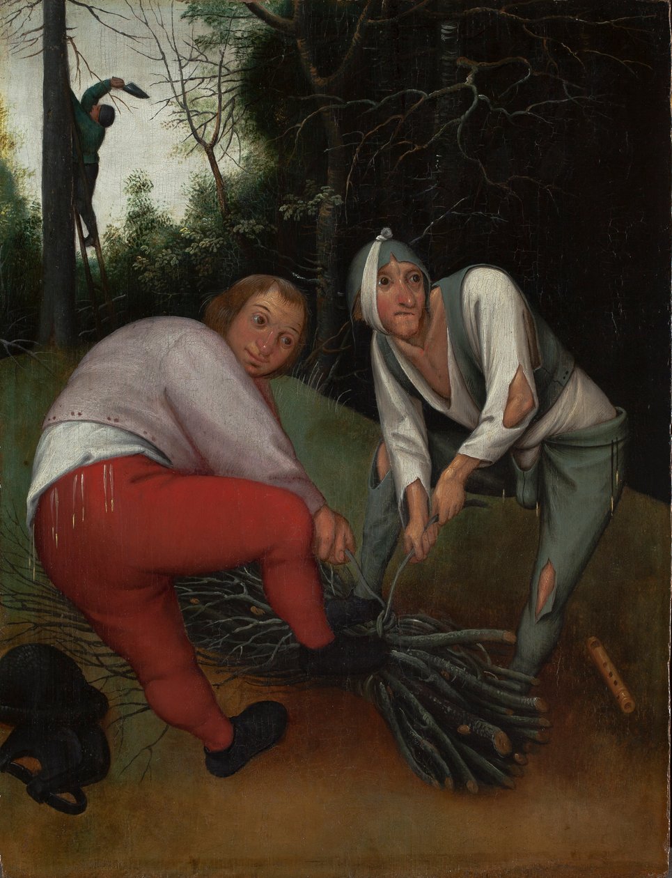 两个农民绑定同性恋者（小组） 作者 彼得·布鲁格（Pieter Brueghel）