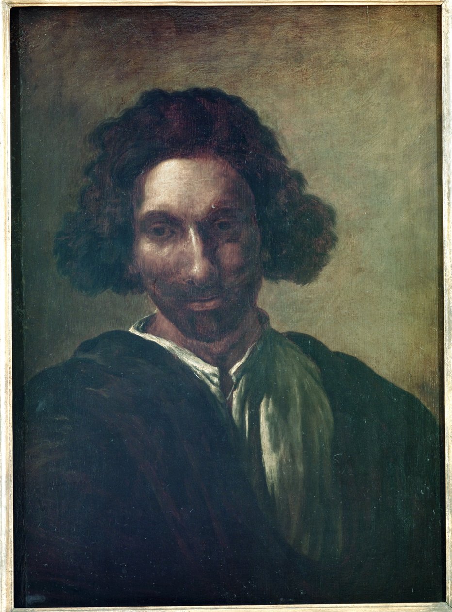 自画像，c.1630-35 作者 彼得·凡·拉尔