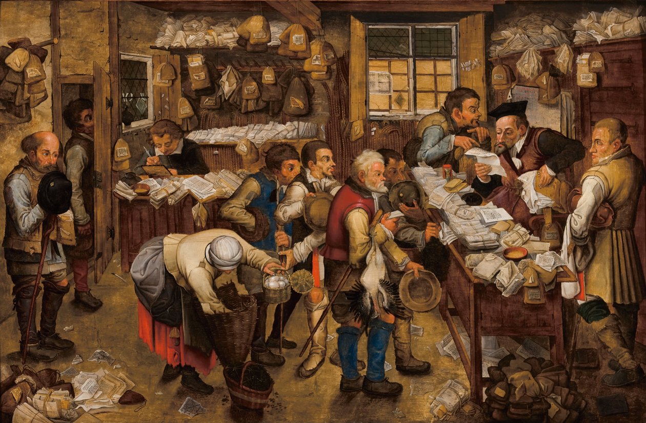 税务员办公室 作者 彼得·布鲁格（Pieter Brueghel）