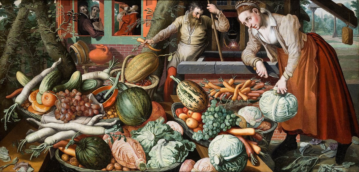 市场场景 作者 彼得·埃森（Pieter Aertsen）