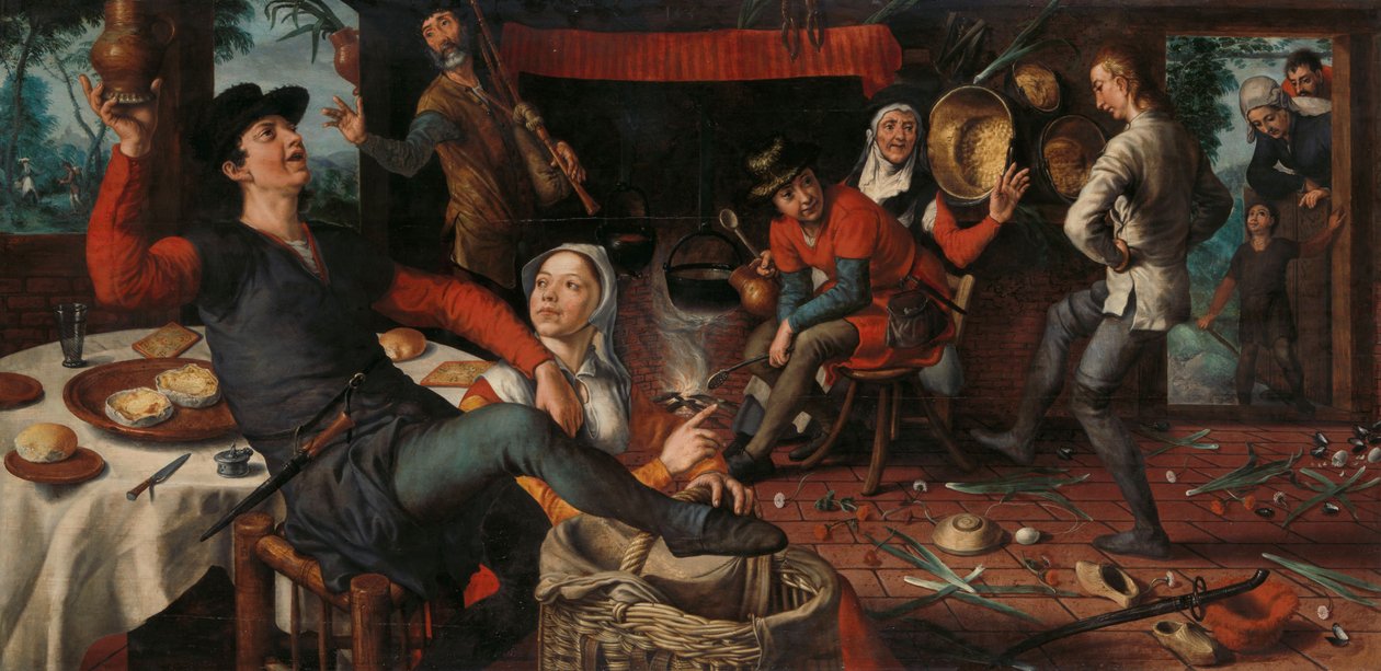 蛋舞 作者 彼得·埃森（Pieter Aertsen）