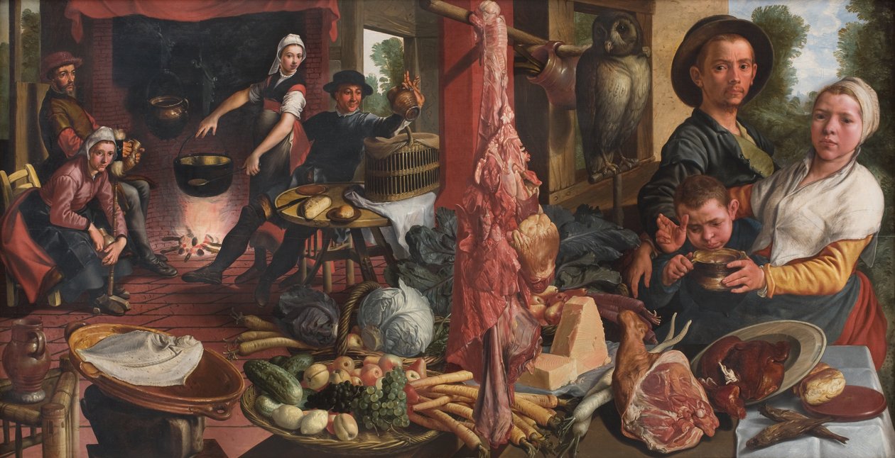 胖厨房寓言故事 作者 彼得·埃森（Pieter Aertsen）