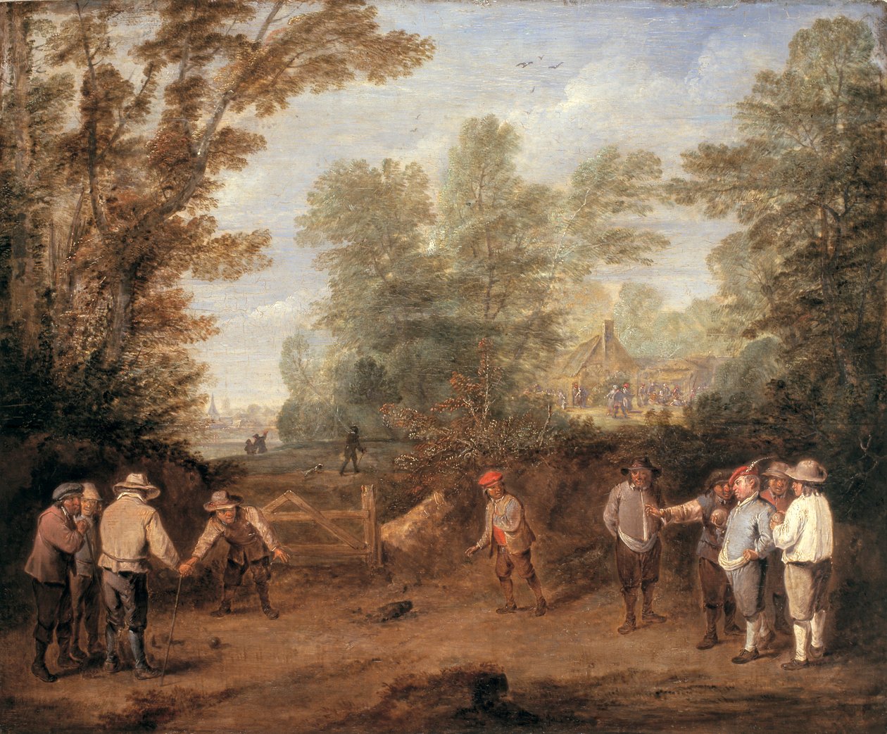 碗的游戏"，1705-1734年 作者 彼得·安格里利斯