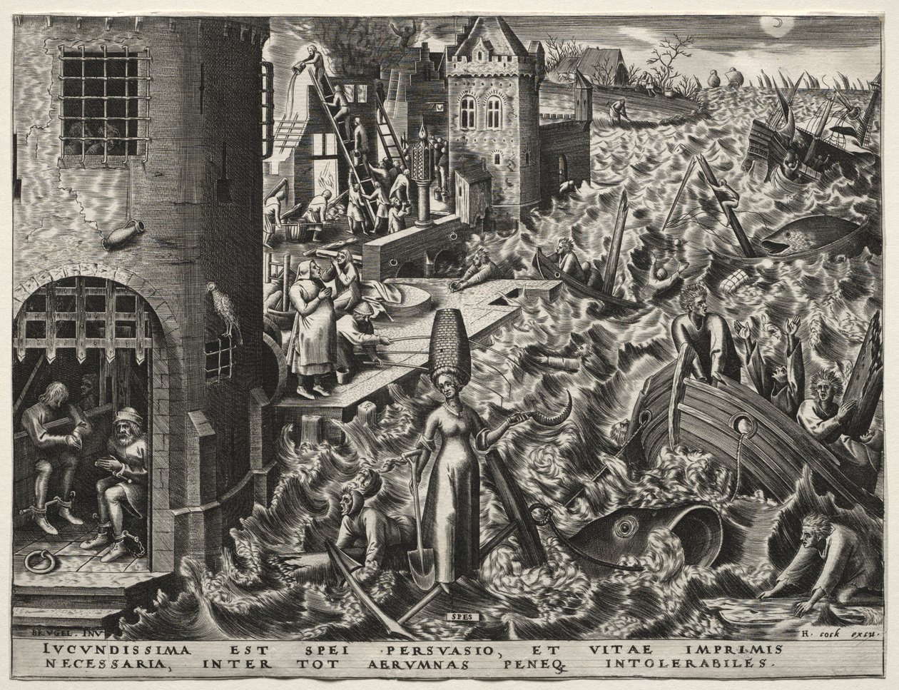 希望，1559年。 作者 彼得·布鲁格（Pieter Bruegel）