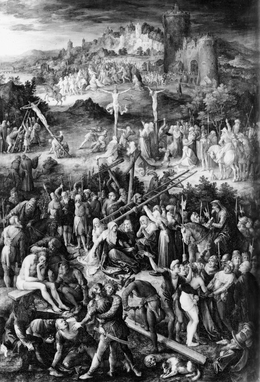 Golgotha，1604 作者 彼得·布鲁格（Pieter Bruegel）