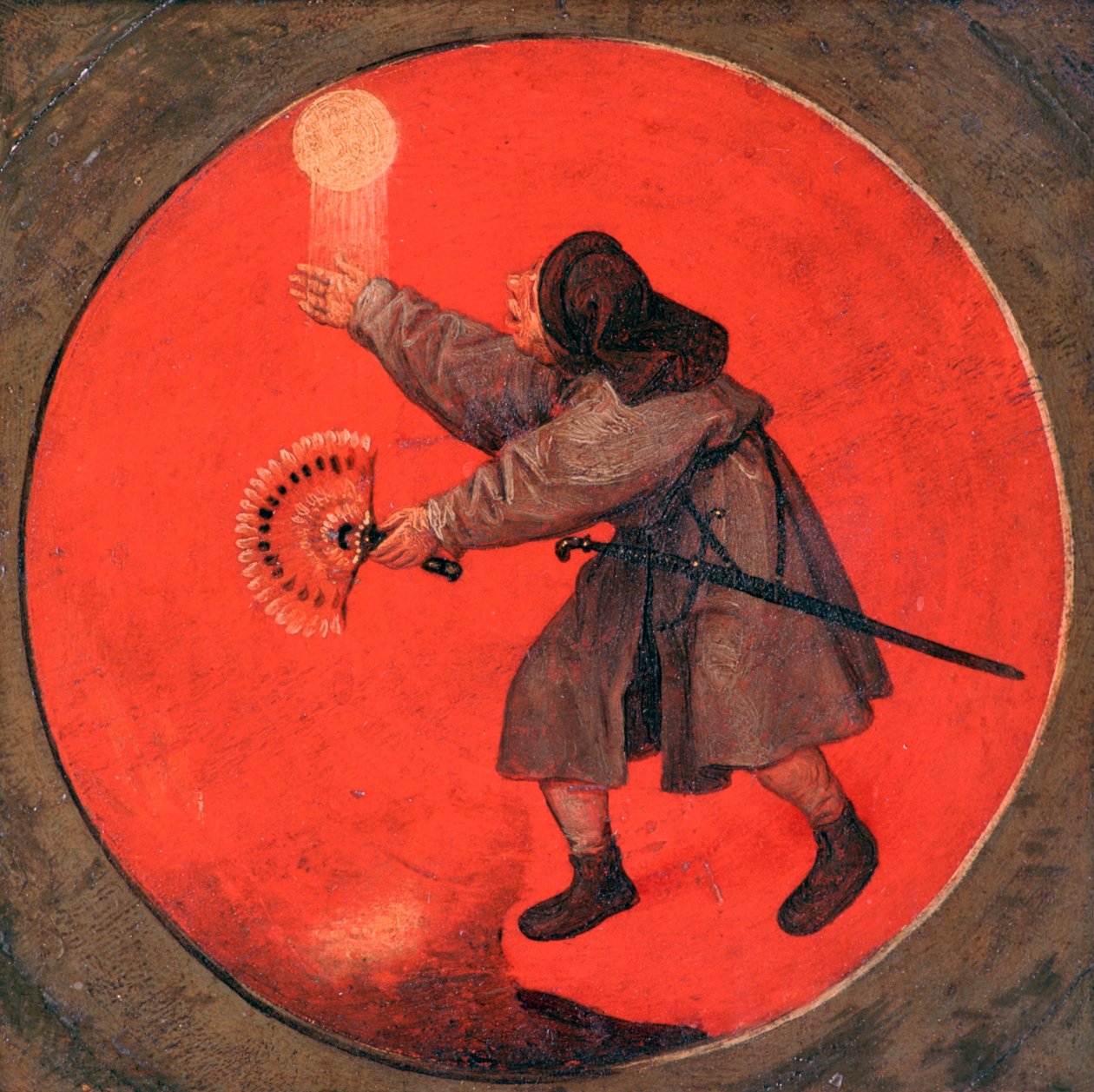 他不能忍受阳光在水中闪烁，c1558-1560 作者 彼得·布鲁格（Pieter Bruegel）