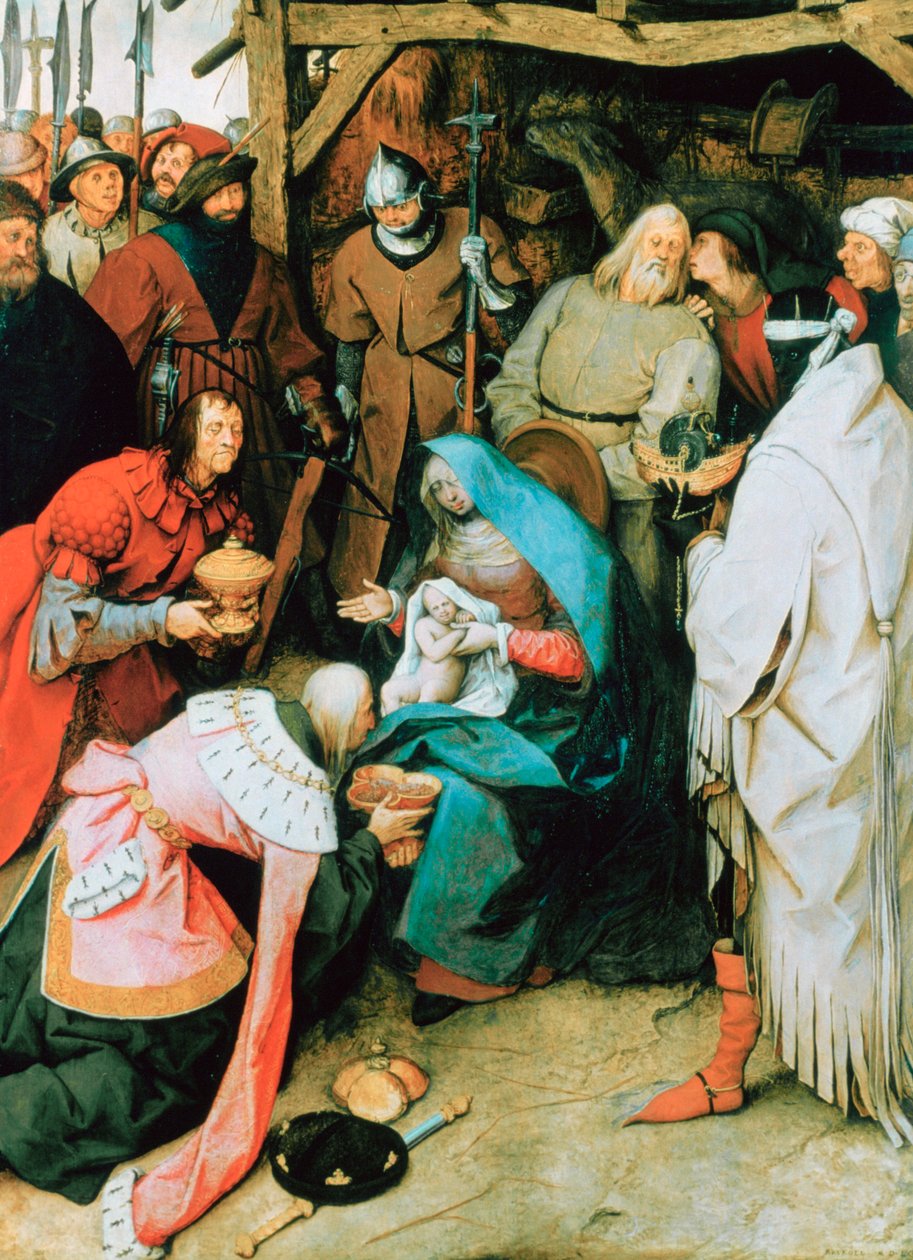 国王的崇拜，1564年 作者 彼得·布鲁格（Pieter Bruegel）
