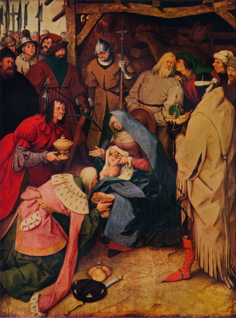 国王的崇拜，1564年，1937年 作者 彼得·布鲁格（Pieter Bruegel）