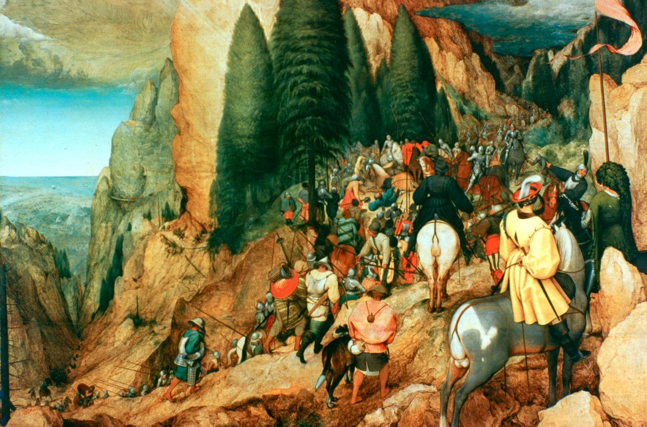 圣保罗Conversion依，1567年 作者 彼得·布鲁格（Pieter Bruegel）