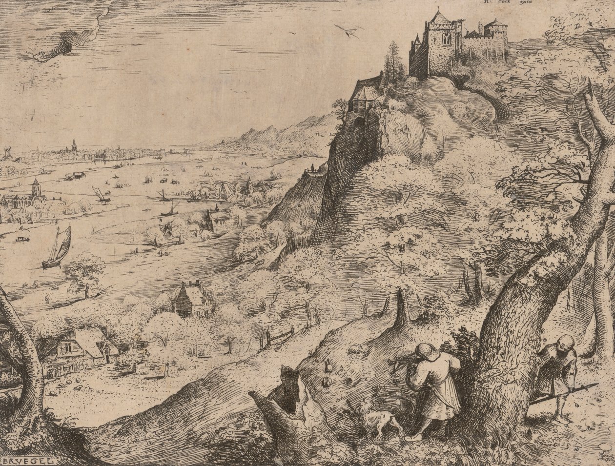猎兔记》，1560年。 作者 彼得·布鲁格（Pieter Bruegel）