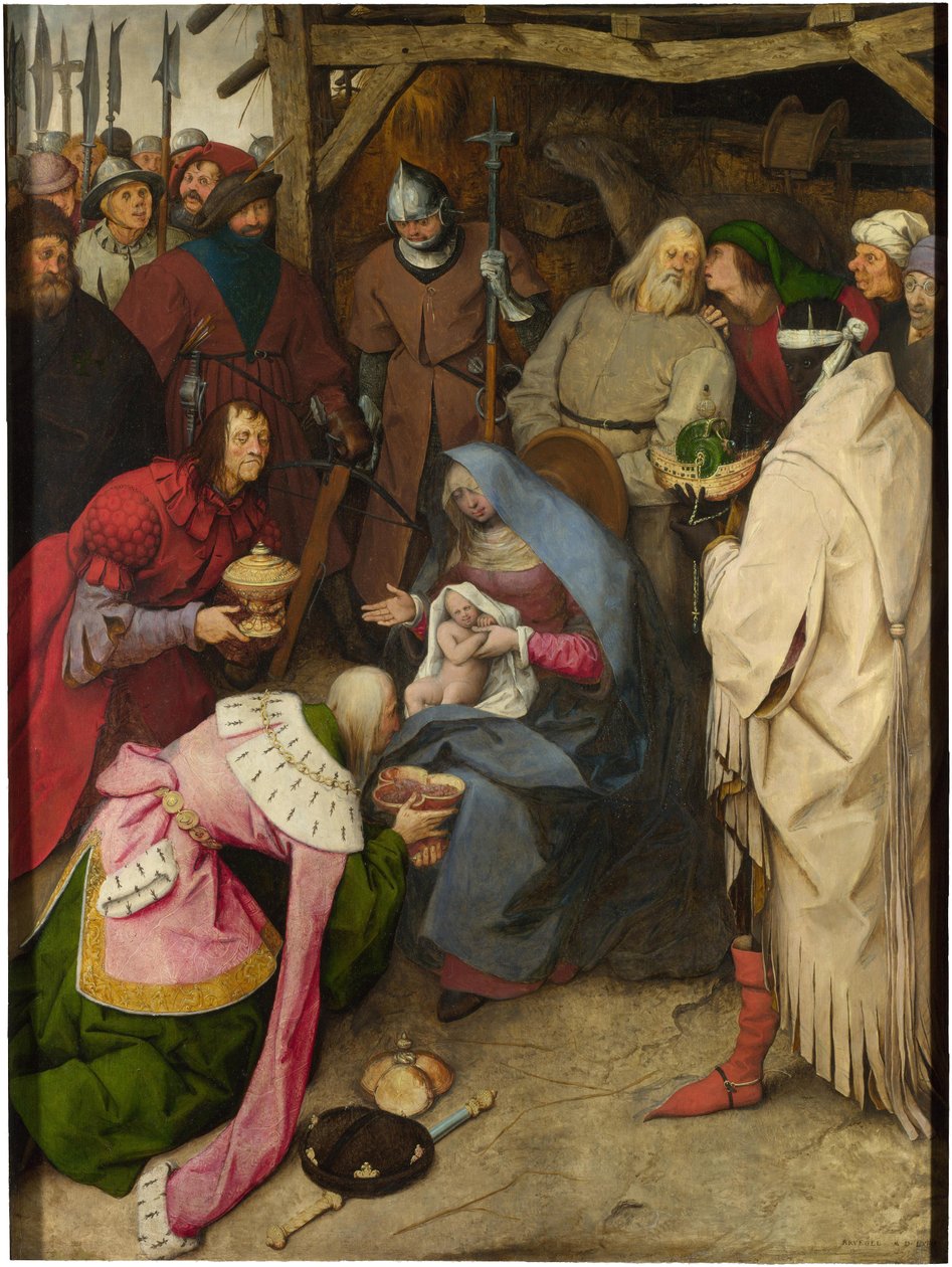 国王的崇拜 作者 彼得·布鲁格（Pieter Brueghel）