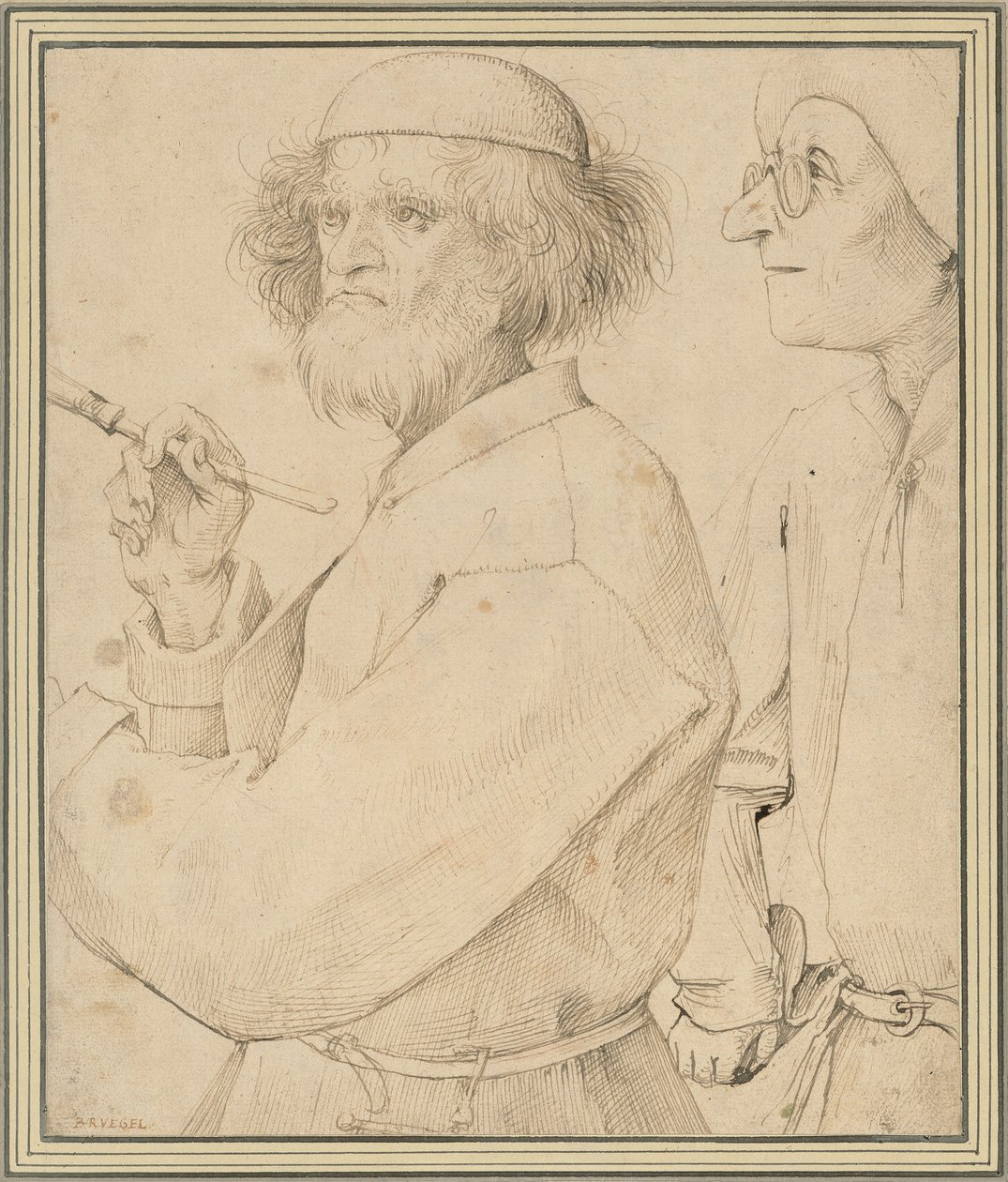 画家与买家 作者 彼得·布鲁格（Pieter Brueghel）