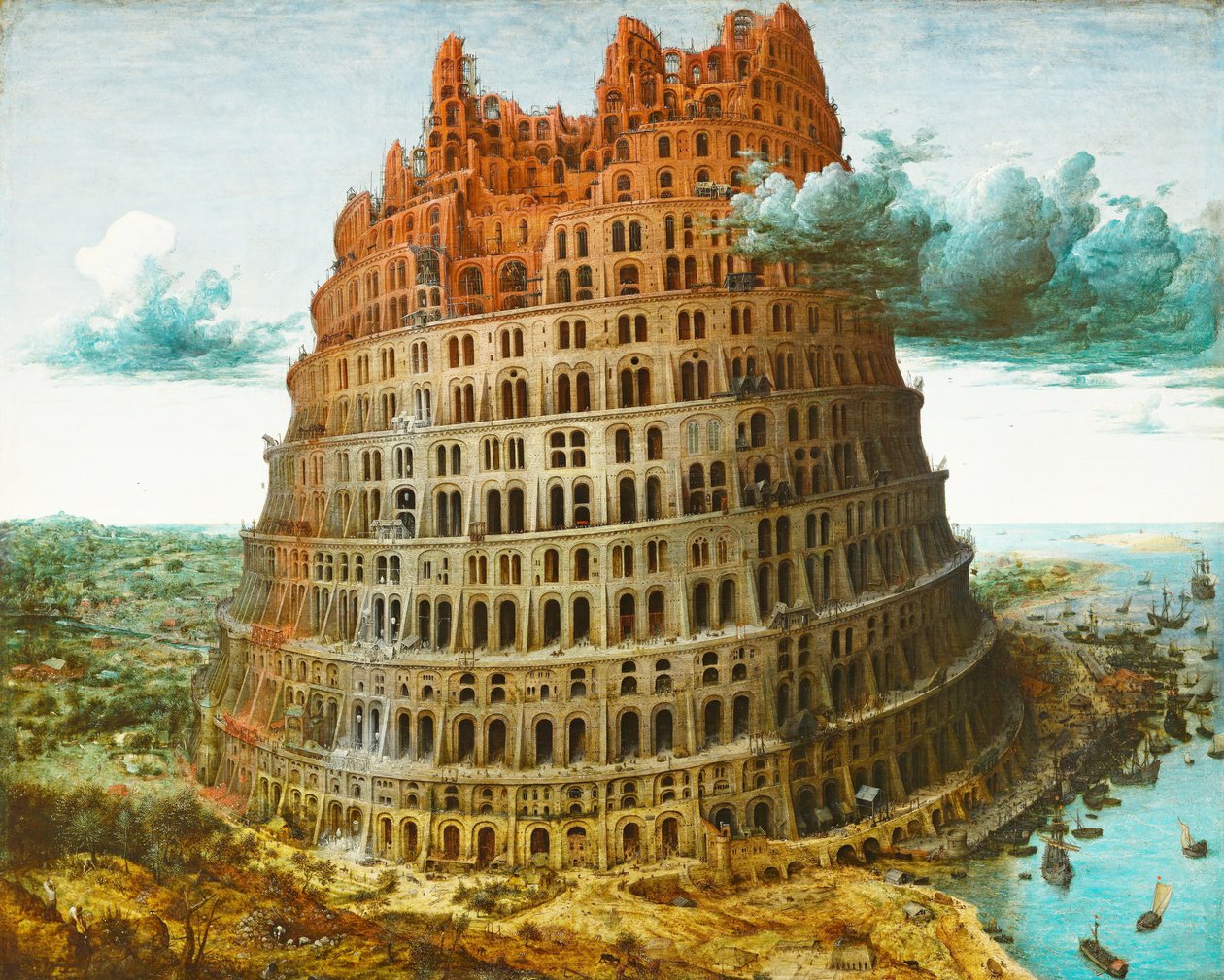 巴别塔（鹿特丹） 作者 彼得·布鲁格（Pieter Bruegel）