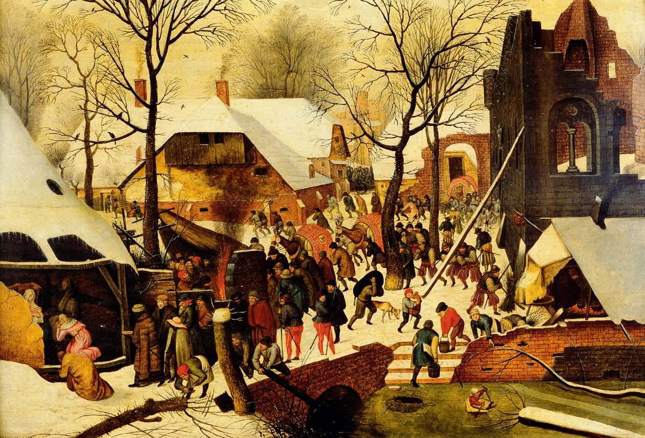 玛吉的崇拜 作者 彼得·布鲁格（Pieter Brueghel）